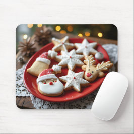 Extravagante Weihnachtskekse Mousepad