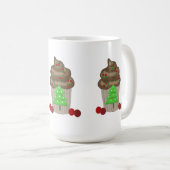 Extravagante Weihnachtskuchen Kaffeetasse (VorderseiteRechts)