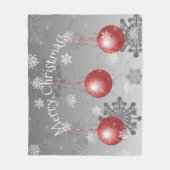 Extravagante Weihnachtsschmuck Fleece Blanket (Vorderseite)