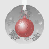 Extravagante Weihnachtsschmuck Ornament (Rückseite)