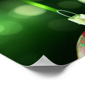 Extravagante Weihnachtsschmuck Poster (Ecke)