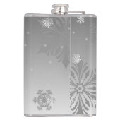 Extravagante Weihnachtsschmuckflasche Flachmann (Rückseite)