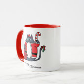 Extravagante WeihnachtsTasse Tasse (Vorderseite Links)