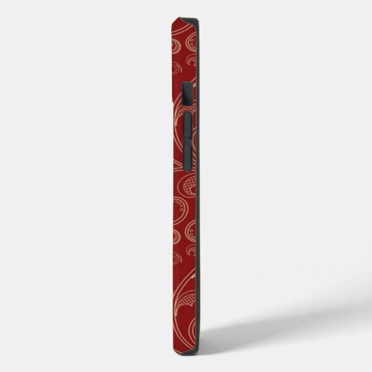 Extravagante Wirbel Telefonzelle Case-Mate iPhone Hülle (Rückseite / Links)