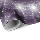 Extravagante, zarte Schwarz-Weiß-Rundstrecke Geschenkpapier (Rolleneckpunkt)