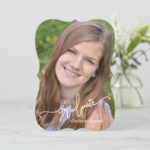 Extravaganter Abschluss 2015| Abschluss Einladung (Stehend Vorderseite)