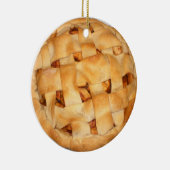 Extravaganter Apple Pie Keramik Ornament (Rechts)