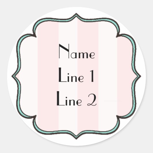 Extravaganter Aufkleber (Vorderseite)