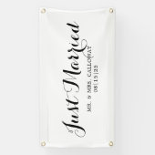 Extravaganter Banner für verheiratete Fahrzeuge (Vertikal)