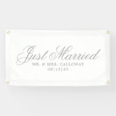 Extravaganter Banner für verheiratete Fahrzeuge (Horizontal)