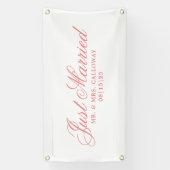 Extravaganter Banner für verheiratete Fahrzeuge (Vertikal)