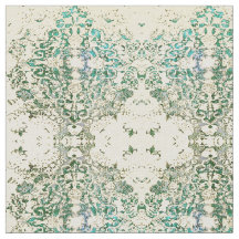 Extravaganter Boho verzierter grüner