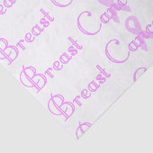 Extravaganter Brustkrebs-Überlebender Seidenpapier (Ausschnitt)