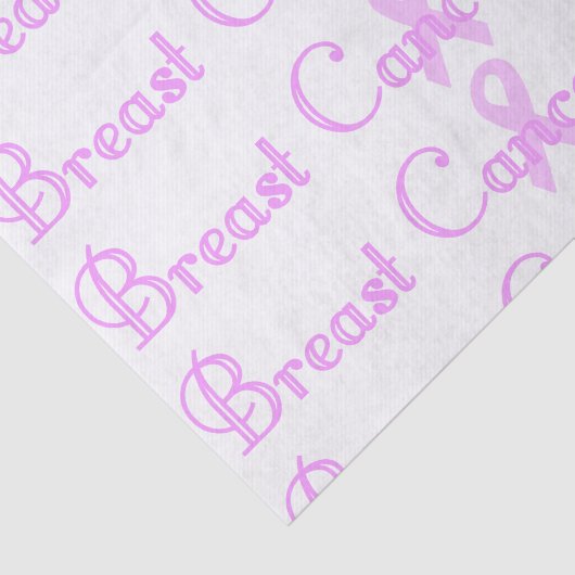 Extravaganter Brustkrebs-Überlebender Seidenpapier (Ausschnitt)