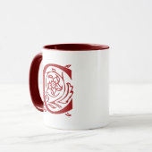Extravaganter Buchstabe C Tasse (Vorderseite Links)