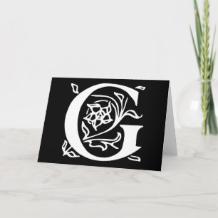 Extravaganter Buchstabe G