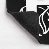 Extravaganter Buchstabe H Mousepad (Ecke)