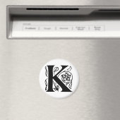 Extravaganter Buchstabe K Magnet (In Situ (Geschirrspüler))