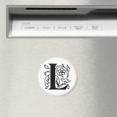 Extravaganter Buchstabe L Magnet (In Situ (Geschirrspüler))