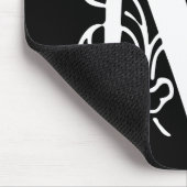 Extravaganter Buchstabe M Mousepad (Ecke)