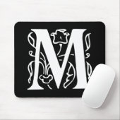 Extravaganter Buchstabe M Mousepad (Mit Mouse)