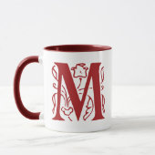 Extravaganter Buchstabe M Tasse (Links)