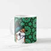 Extravaganter Bulldog Kaffeetasse (Vorderseite Links)