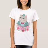 Extravaganter Cat T - Shirt (Vorderseite)