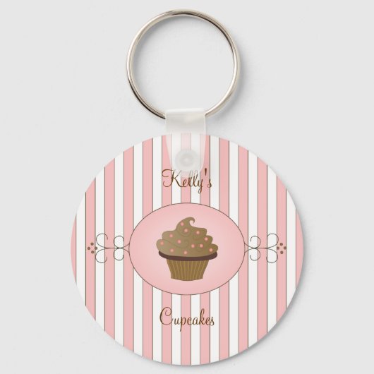 Extravaganter Cupcake Schlüsselanhänger (Vorderseite)