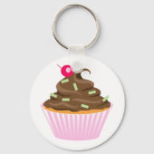 Extravaganter Cupcake Schlüsselanhänger (Vorderseite)