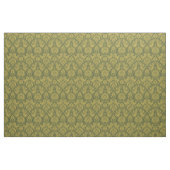 Extravaganter Damast mit Tieren, Gold auf Grün Stoff (Fat Quarter (45,7 x 55,9 cm))