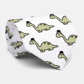 Extravaganter Dinosaurier Krawatte (Gerollt)