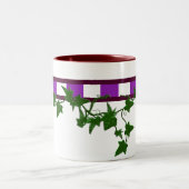 extravaganter Efeu Zweifarbige Tasse (Mittel)