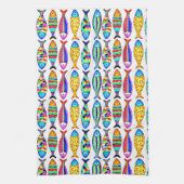 Extravaganter Fisch Geschirrtuch (Vertikal)