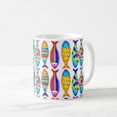 Extravaganter Fisch Kaffeetasse (VorderseiteRechts)