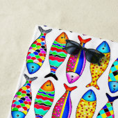 Extravaganter Fisch Strandtuch (Beispiel)