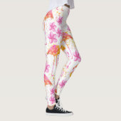 Extravaganter Flamingo Leggings (Rechts)