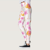 Extravaganter Flamingo Leggings (Links)