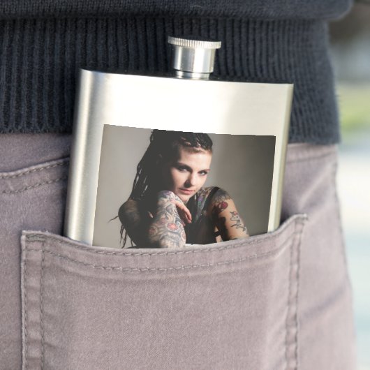 Extravaganter Flasche Flachmann (Beispiel)