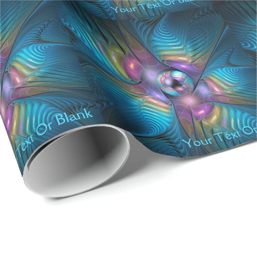 Extravaganter Flug Geschenkpapier (Rolleneckpunkt)