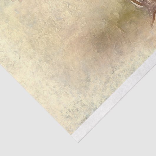 Extravaganter französischer Bauernhof Houdan Hühne Seidenpapier (Ausschnitt)