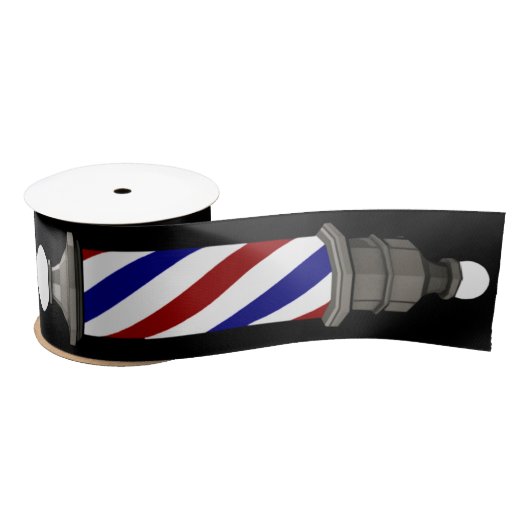Extravaganter Friseur Pole Satinband (Spule)