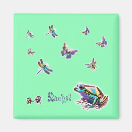 Extravaganter Frosch Magnet