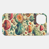 Extravaganter Fungi iPhone Hülle (Rückseite (Horizontal))