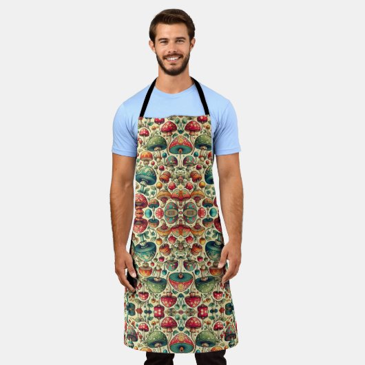 Extravaganter Fungi Schürze (Getragen)