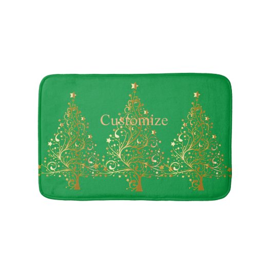 Extravaganter Goldbaum Thunder_Cove Badematte (Vorderseite)