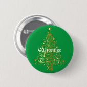 Extravaganter Goldbaum Thunder_Cove Button (Vorne & Hinten)