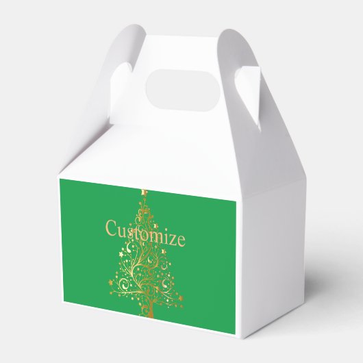 Extravaganter Goldbaum Thunder_Cove Geschenkschachtel (Vorderseite)