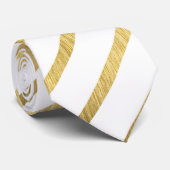 Extravaganter goldener Streifen-Entwurf Krawatte (Gerollt)