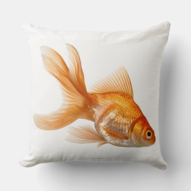 Extravaganter Goldfish Kissen (Vorderseite)
